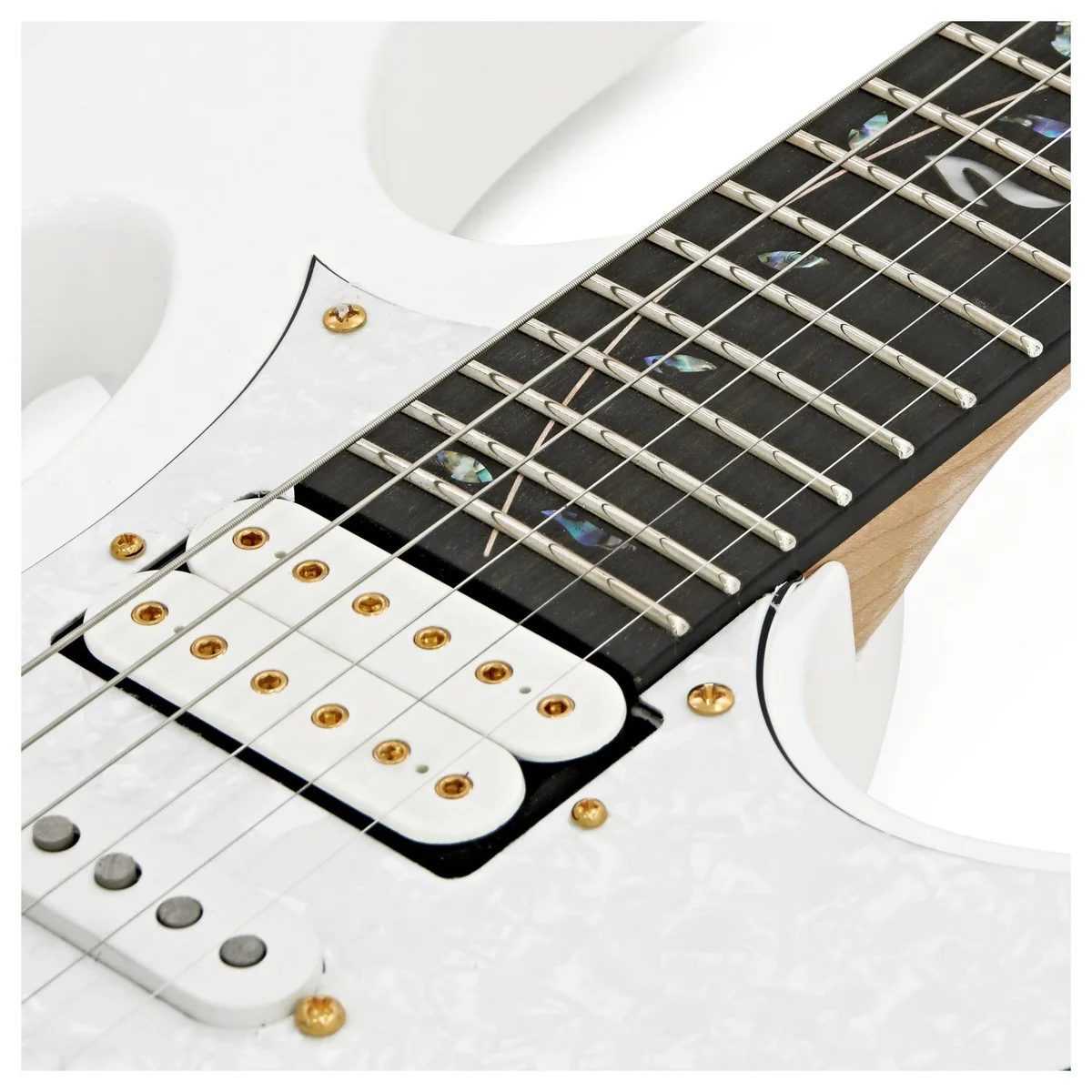 IBANEZ JEM7VP WH STEVE VAI GUITARRA ELECTRICA BLANCA - Image 6