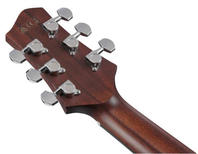 IBANEZ JGM10 BSN JON GOMM GUITARRA ELECTROACUSTICA JUMBO NEGRA - Image 7