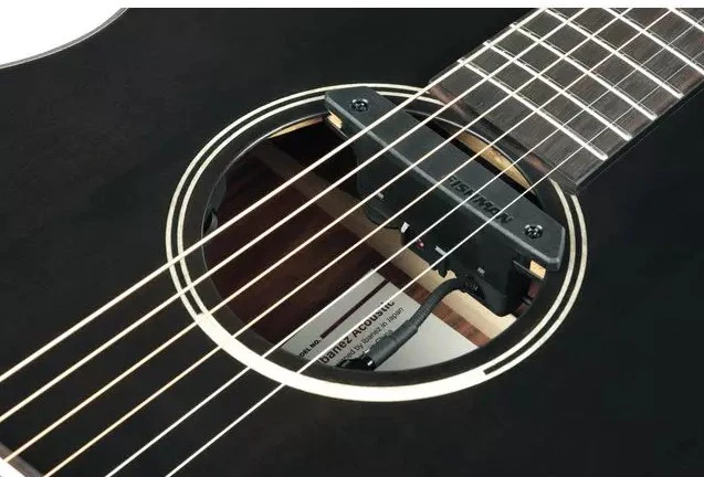 IBANEZ JGM5 BSN JON GOMM GUITARRA ELECTROACUSTICA NEGRA - Image 6