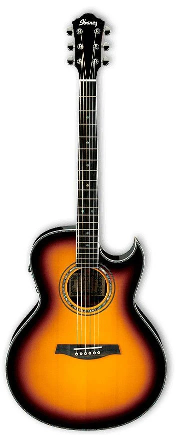 IBANEZ JSA20 VB JOE SATRIANI GUITARRA ELECTROACUSTICA VINTAGE BURST