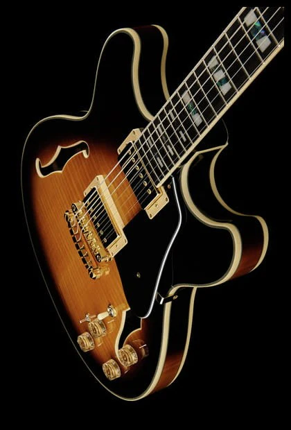 IBANEZ JSM10 VYS GUITARRA ELECTRICA HOLLOW BODY VINTAGE YELLOW SUNBURST - Image 12