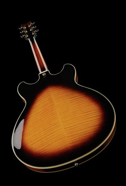 IBANEZ JSM10 VYS GUITARRA ELECTRICA HOLLOW BODY VINTAGE YELLOW SUNBURST - Image 13