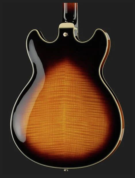 IBANEZ JSM10 VYS GUITARRA ELECTRICA HOLLOW BODY VINTAGE YELLOW SUNBURST - Image 8