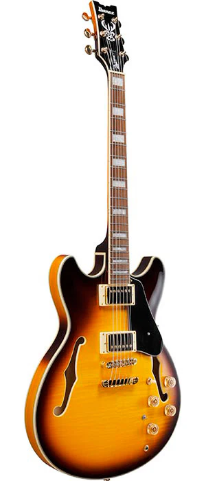 IBANEZ JSM10EM TTB GUITARRA ELECTRICA HOLLOW BODY TWO TONE BURST - Image 2