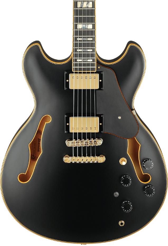 IBANEZ JSM20 BKL JOHN SCOFIELD GUITARRA ELECTRICA NEGRA - Image 2