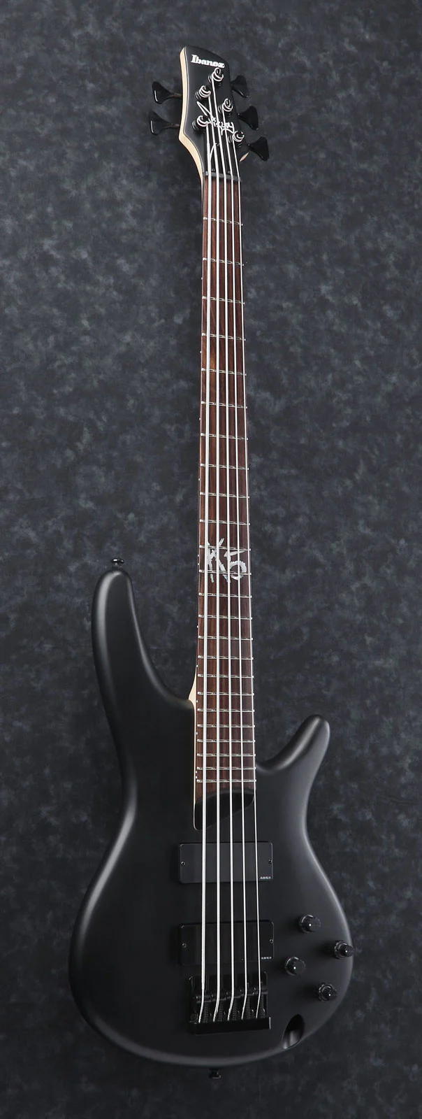 IBANEZ K5 BKF FIELDY BAJO ELECTRICO 5 CUERDAS BLACK FLAT - Image 7