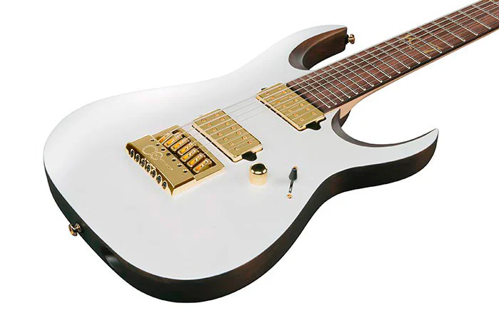IBANEZ K7YANG MUNKY SIGNATURE GUITARRA ELECTRICA 7 CUERDAS BLANCA - Image 4