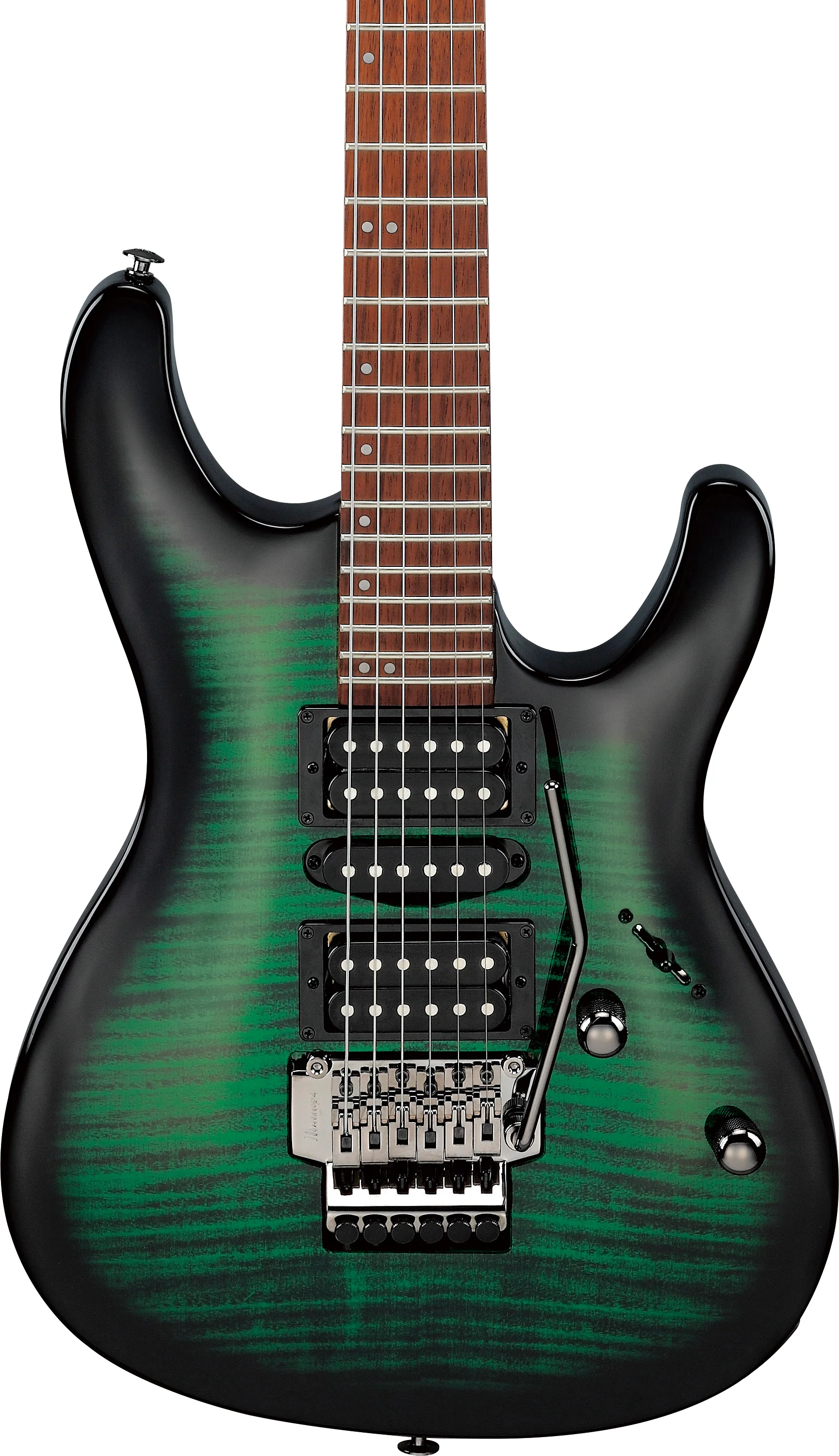 IBANEZ KIKOSP3 TEB GUITARRA ELECTRICA TRANSPARENT EMERALD BURST - Image 4