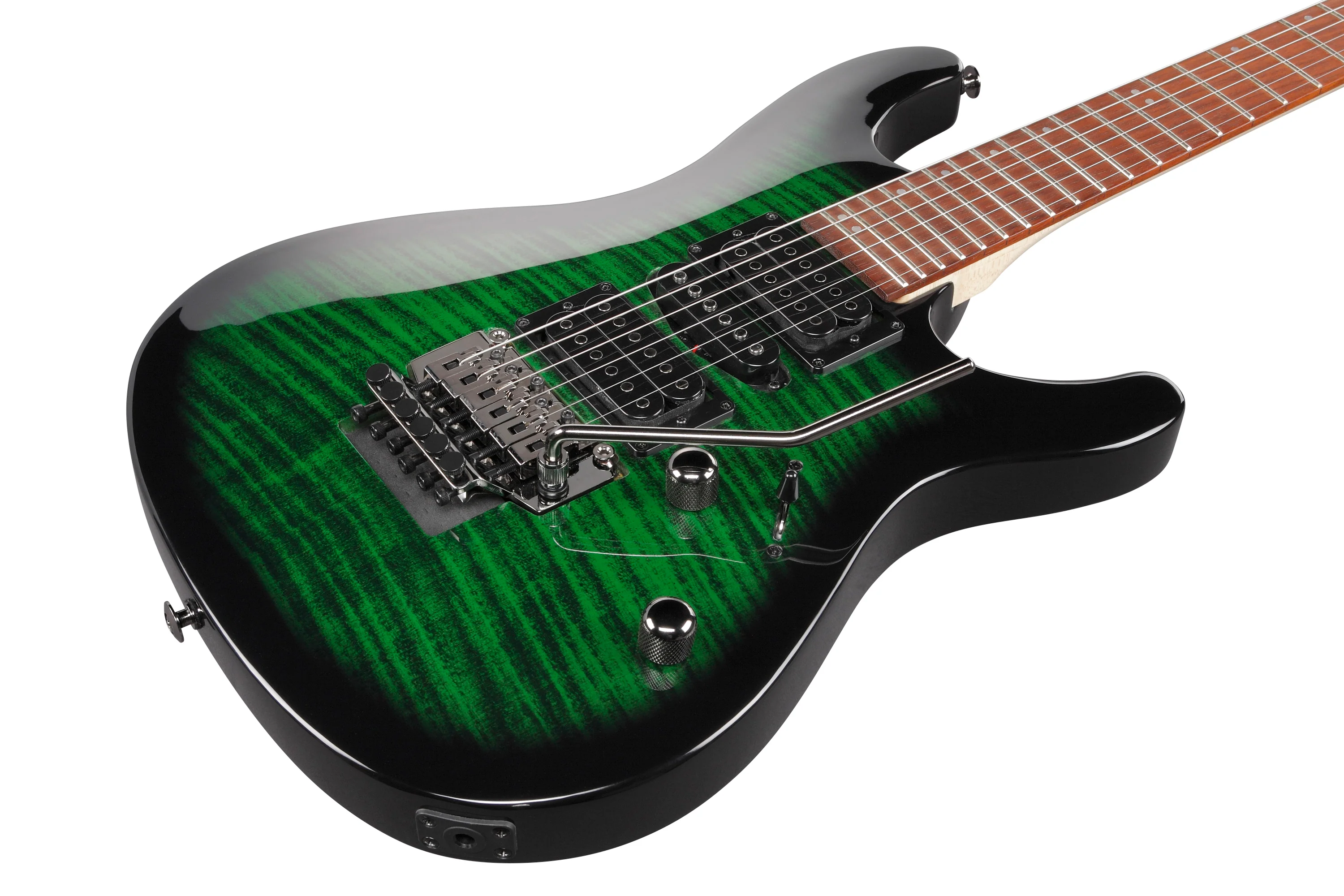 IBANEZ KIKOSP3 TEB GUITARRA ELECTRICA TRANSPARENT EMERALD BURST - Image 8