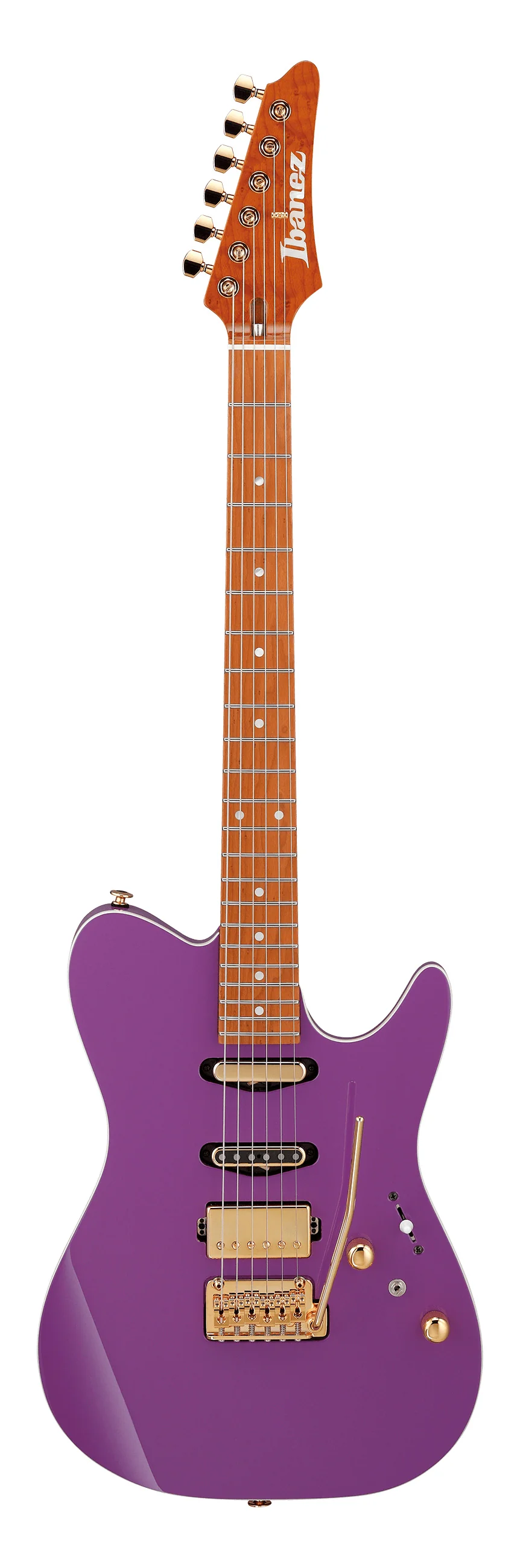 IBANEZ LB1 VL LARI BASILIO GUITARRA ELECTRICA VIOLETA