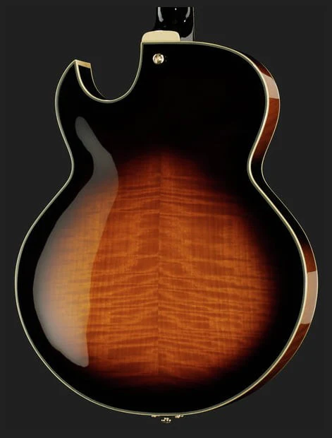 IBANEZ LGB30 VYS GUITARRA ELECTRICA HOLLOW BODY VINTAGE YELLOW SUNBURST - Image 10