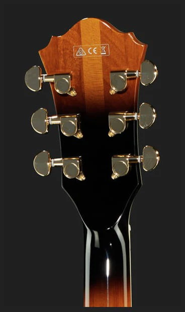 IBANEZ LGB30 VYS GUITARRA ELECTRICA HOLLOW BODY VINTAGE YELLOW SUNBURST - Image 12