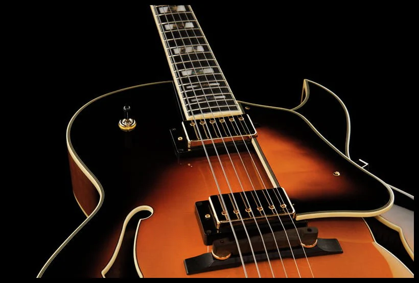 IBANEZ LGB30 VYS GUITARRA ELECTRICA HOLLOW BODY VINTAGE YELLOW SUNBURST - Image 13