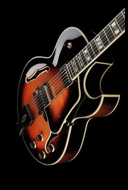 IBANEZ LGB30 VYS GUITARRA ELECTRICA HOLLOW BODY VINTAGE YELLOW SUNBURST - Image 15