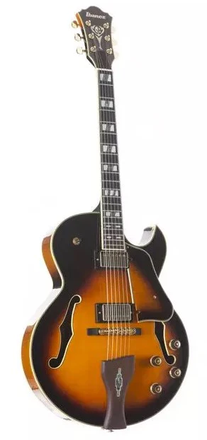 IBANEZ LGB30 VYS GUITARRA ELECTRICA HOLLOW BODY VINTAGE YELLOW SUNBURST - Image 2