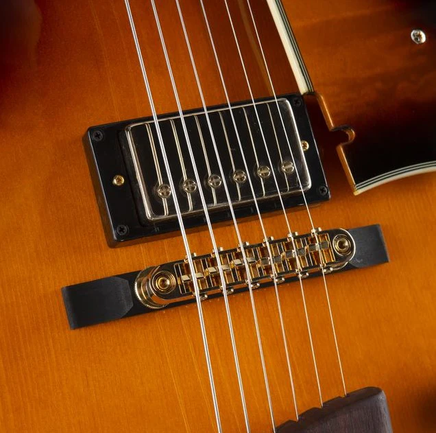 IBANEZ LGB30 VYS GUITARRA ELECTRICA HOLLOW BODY VINTAGE YELLOW SUNBURST - Image 24