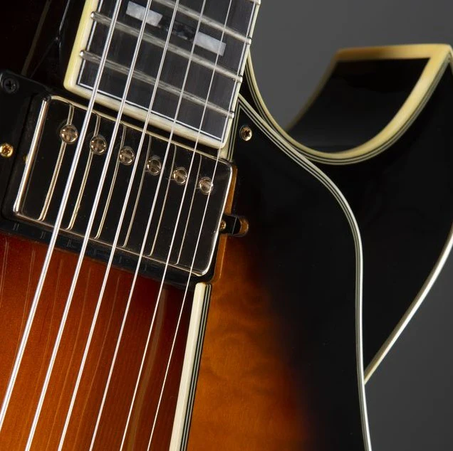 IBANEZ LGB30 VYS GUITARRA ELECTRICA HOLLOW BODY VINTAGE YELLOW SUNBURST - Image 27