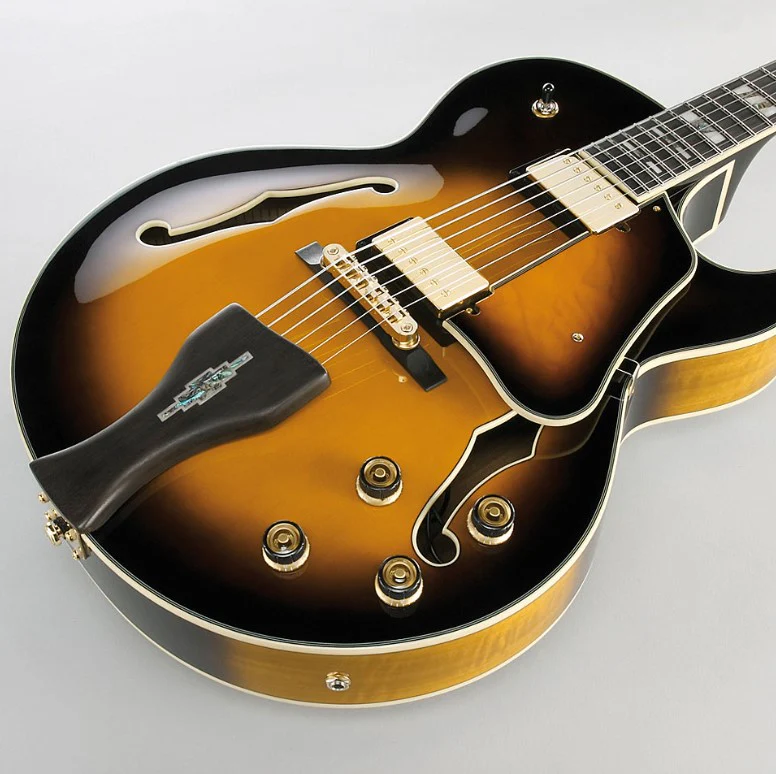 IBANEZ LGB30 VYS GUITARRA ELECTRICA HOLLOW BODY VINTAGE YELLOW SUNBURST - Image 4