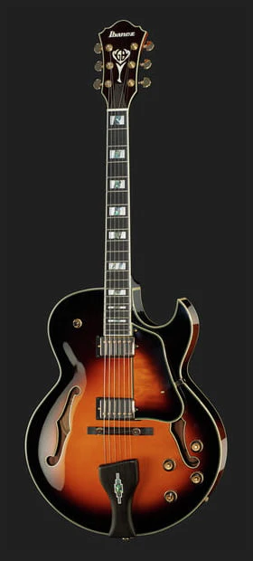 IBANEZ LGB30 VYS GUITARRA ELECTRICA HOLLOW BODY VINTAGE YELLOW SUNBURST - Image 7