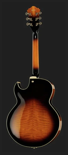 IBANEZ LGB30 VYS GUITARRA ELECTRICA HOLLOW BODY VINTAGE YELLOW SUNBURST - Image 8
