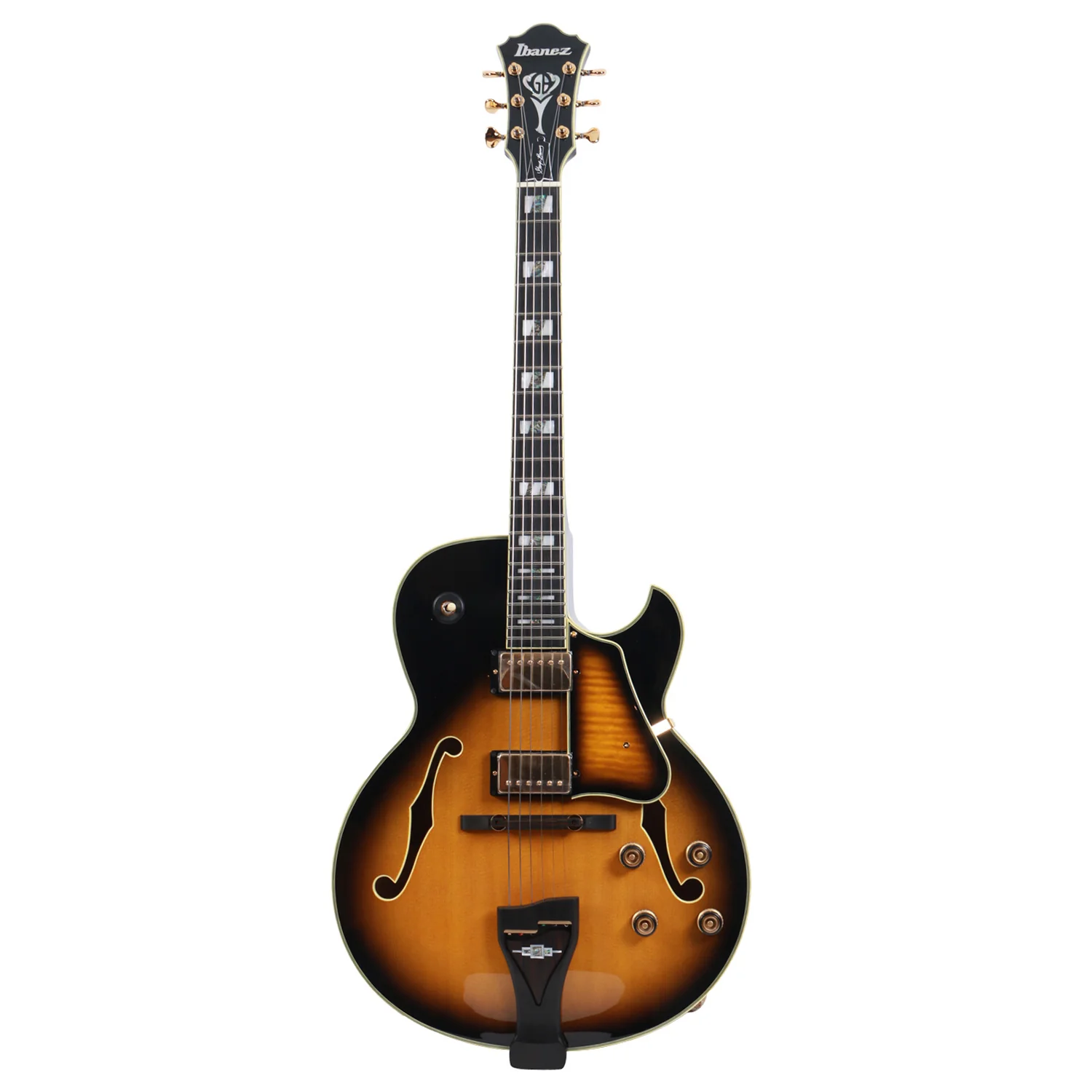 IBANEZ LGB300 VYS GUITARRA ELECTRICA HOLLOW BODY VINTAGE YELLOW SUNBURST