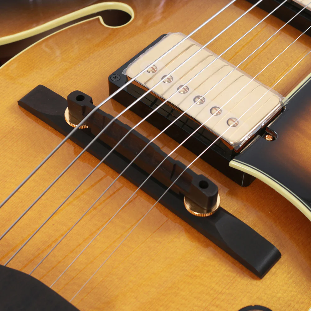 IBANEZ LGB300 VYS GUITARRA ELECTRICA HOLLOW BODY VINTAGE YELLOW SUNBURST - Image 16