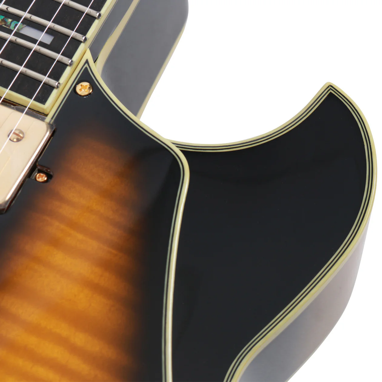 IBANEZ LGB300 VYS GUITARRA ELECTRICA HOLLOW BODY VINTAGE YELLOW SUNBURST - Image 21