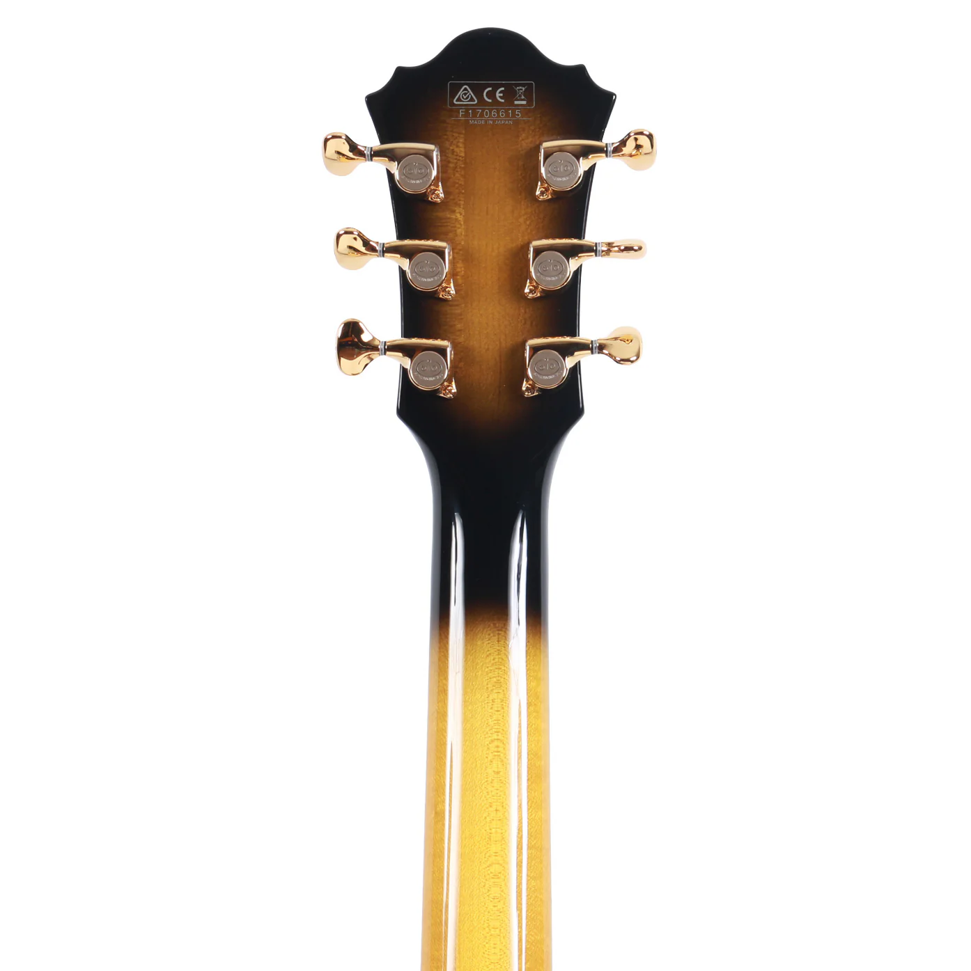 IBANEZ LGB300 VYS GUITARRA ELECTRICA HOLLOW BODY VINTAGE YELLOW SUNBURST - Image 9