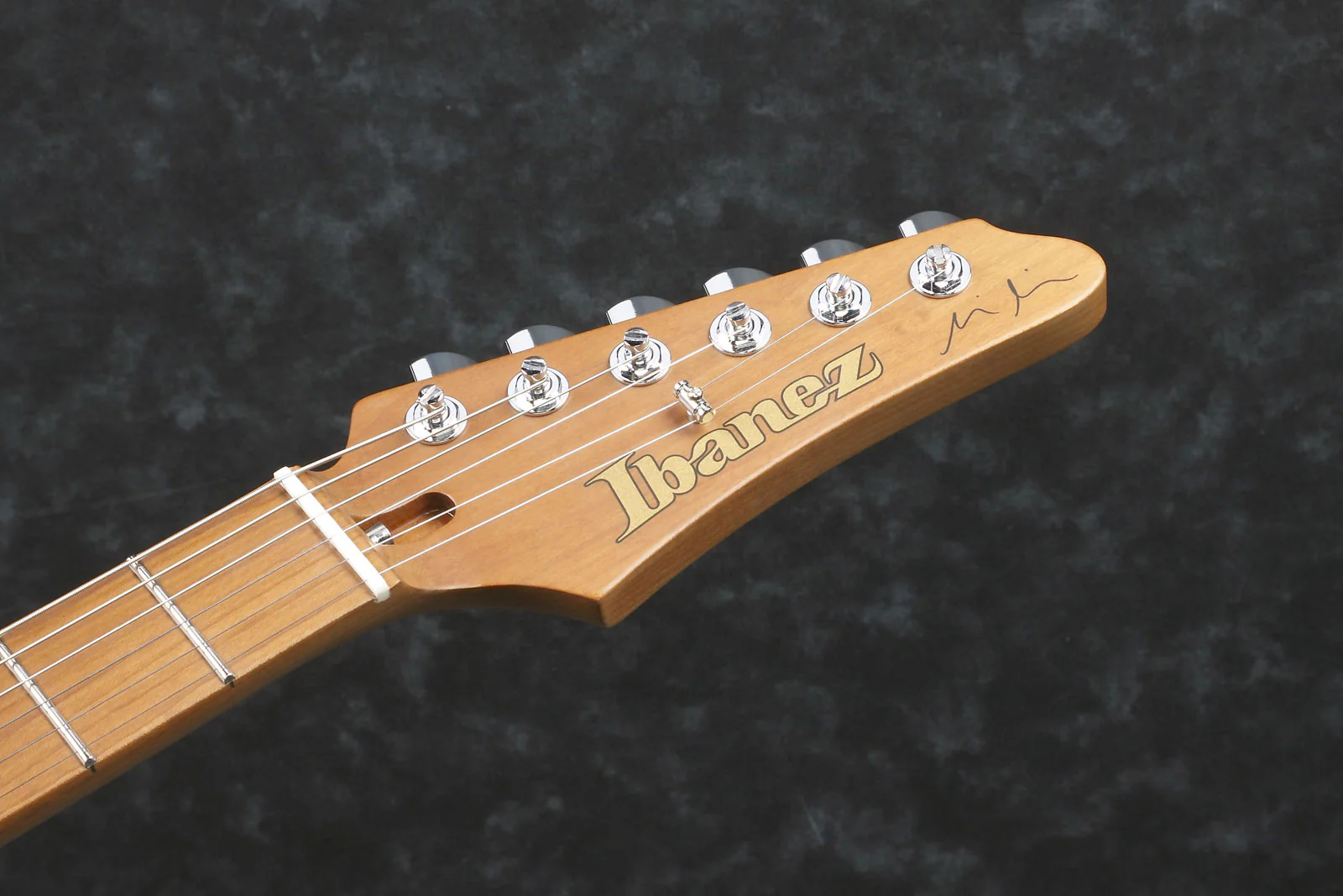 IBANEZ MM1 TAB MARTIN MILLER SIGNATURE GUITARRA ELECTRICA TRANSPARENT AQUA BLUE - Image 10