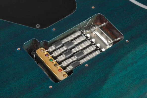 IBANEZ MMN1 TAB MARTIN MILLER SIGNATURE GUITARRA ELECTRICA TRANSPARENT AQUA BLUE - Image 11