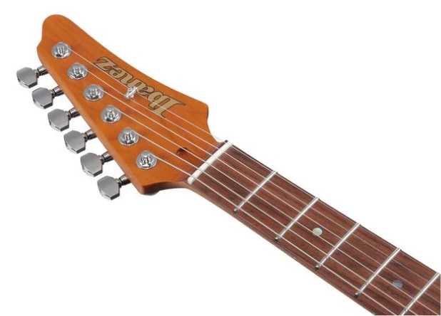 IBANEZ MMN1 TAB MARTIN MILLER SIGNATURE GUITARRA ELECTRICA TRANSPARENT AQUA BLUE - Image 6