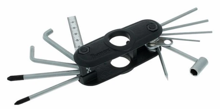 IBANEZ MTZ11 BBK MULTI TOOL HERRAMIENTAS PARA GUITARRA Y BAJO BIKER BLACK - Image 4