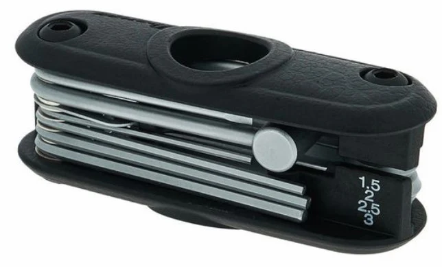 IBANEZ MTZ11 BBK MULTI TOOL HERRAMIENTAS PARA GUITARRA Y BAJO BIKER BLACK - Image 7