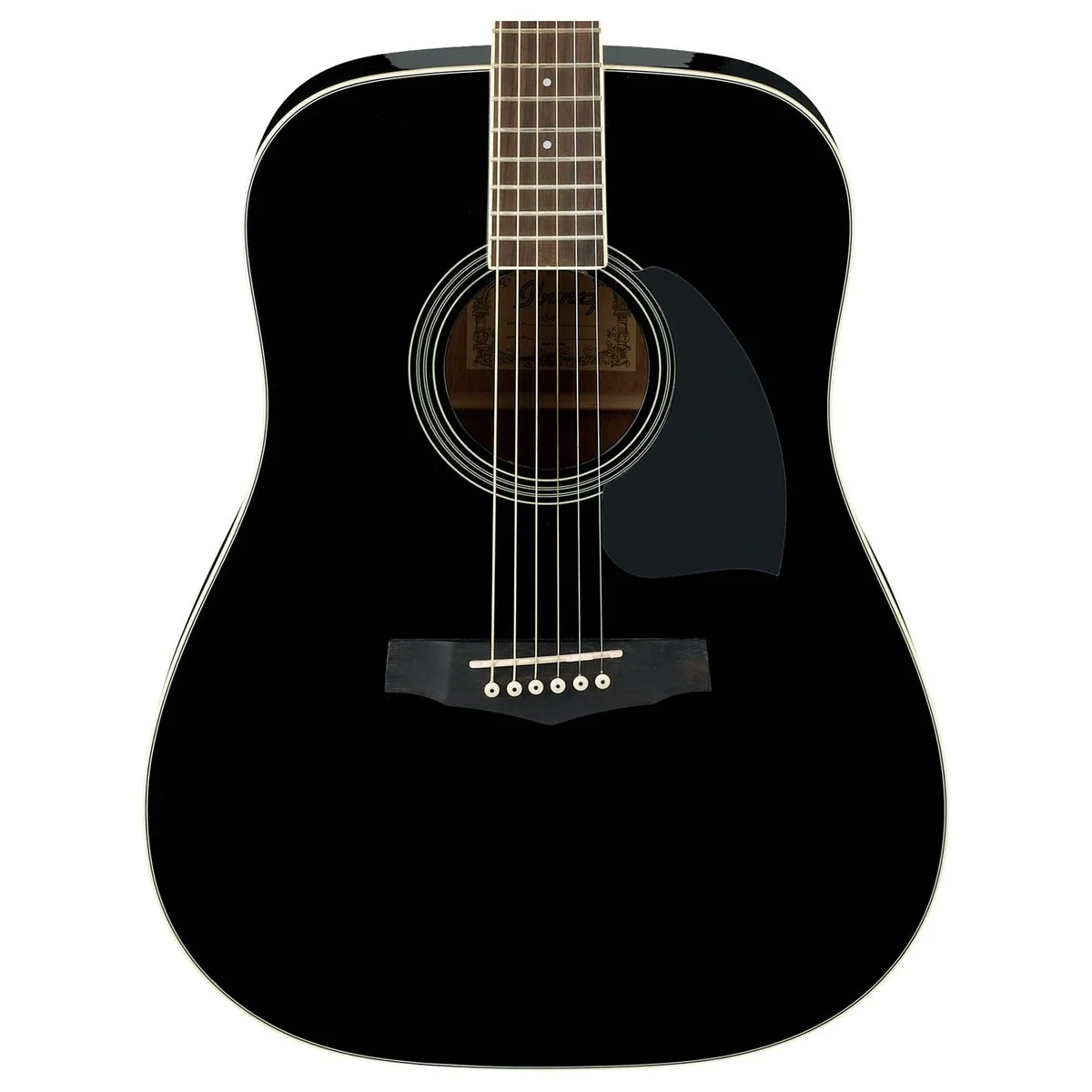 IBANEZ PF15 BK GUITARRA ACUSTICA NEGRA - Image 2