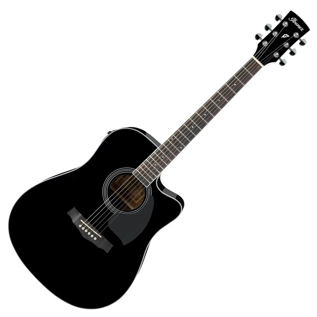 IBANEZ PF15ECE BK GUITARRA ELECTROACUSTICA NEGRA - Image 10