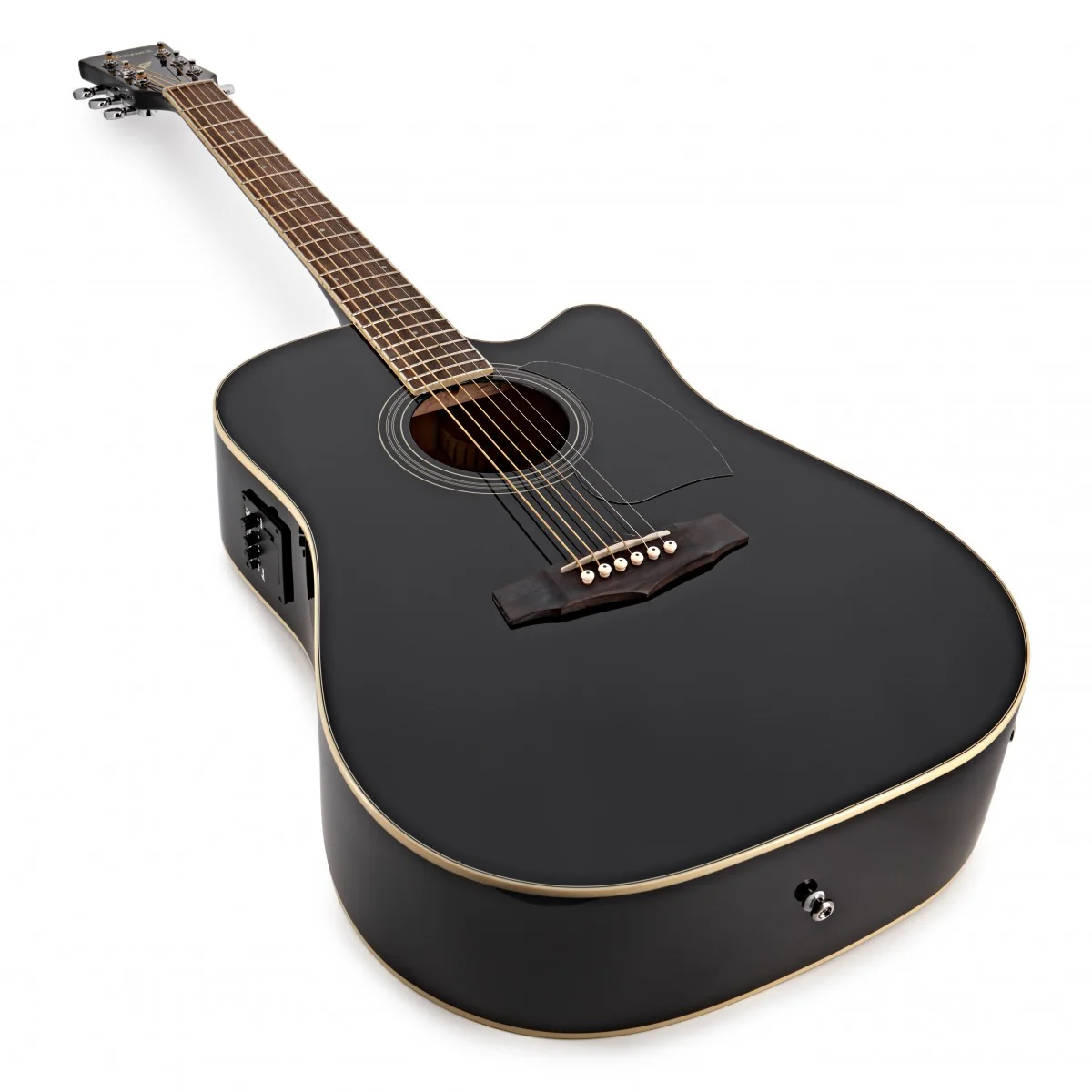IBANEZ PF15ECE BK GUITARRA ELECTROACUSTICA NEGRA - Image 3