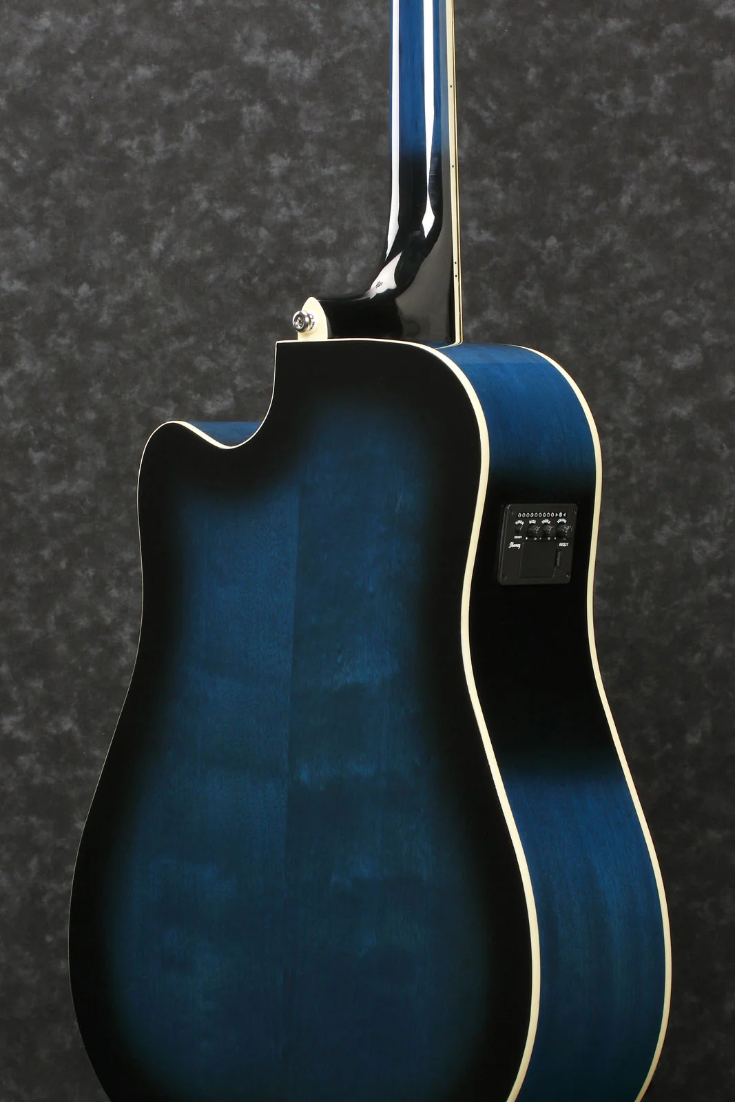 IBANEZ PF15ECE TBS GUITARRA ELECTROACUSTICA TRANSPARENT BLUE SUNBURST - Image 12