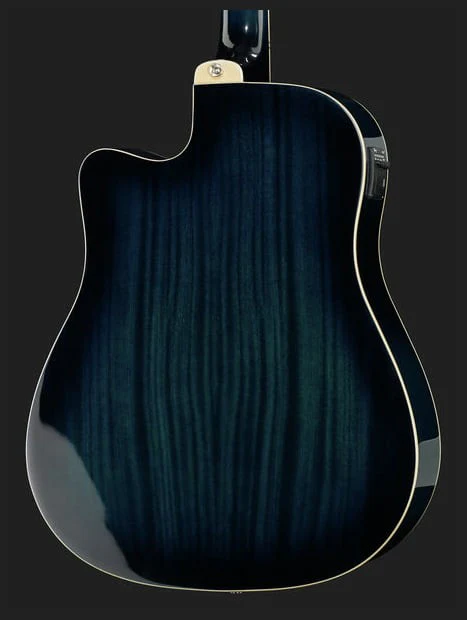 IBANEZ PF15ECE TBS GUITARRA ELECTROACUSTICA TRANSPARENT BLUE SUNBURST - Image 16