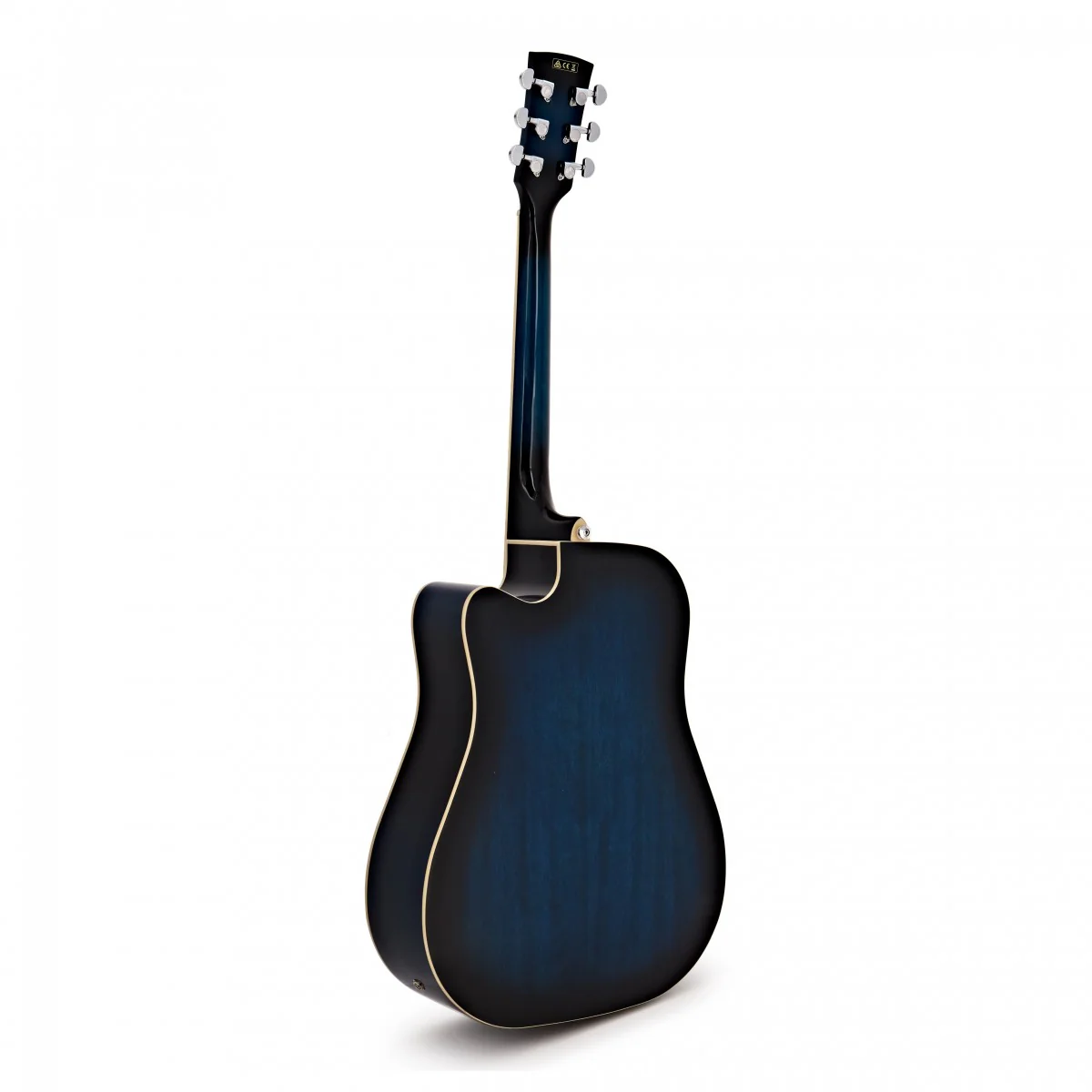 IBANEZ PF15ECE TBS GUITARRA ELECTROACUSTICA TRANSPARENT BLUE SUNBURST - Image 2