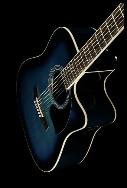 IBANEZ PF15ECE TBS GUITARRA ELECTROACUSTICA TRANSPARENT BLUE SUNBURST - Image 22