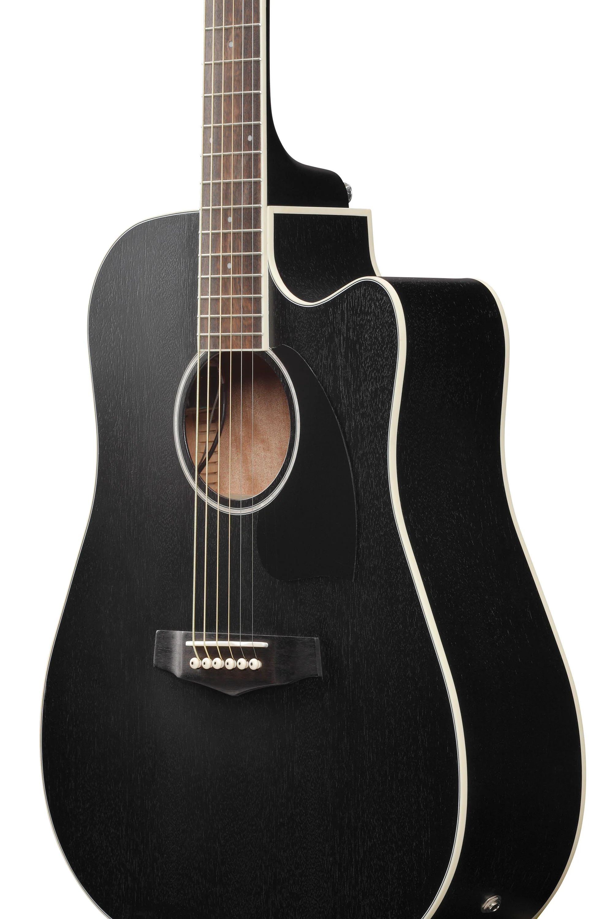 IBANEZ PF16MWCE WK GUITARRA ELECTROACUSTICA DREADNOUGHT WEATHERED BLACK - Image 6