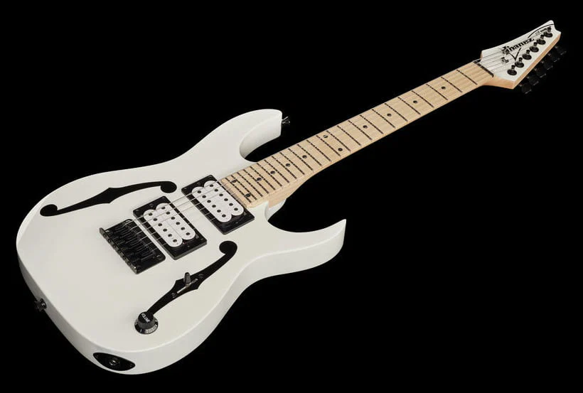 IBANEZ PGMM31 WH MIKRO PAUL GILBERT GUITARRA ELECTRICA BLANCA - Image 17