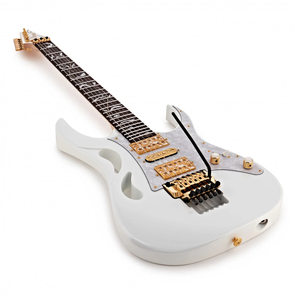 IBANEZ PIA3761 SLW STEVE VAI PRESTIGE GUITARRA ELECTRICA STALLION WHITE - Image 4