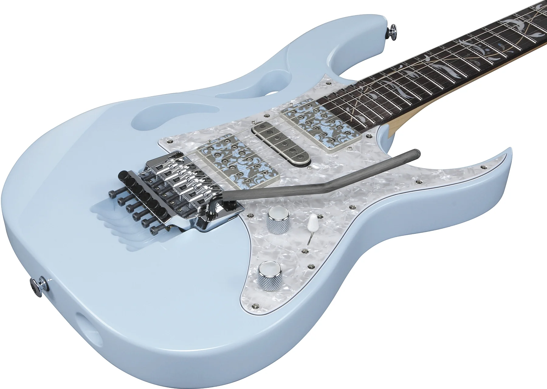 IBANEZ PIA3761C BLP STEVE VAI PRESTIGE GUITARRA ELECTRICA BLUE POWDER - Image 8