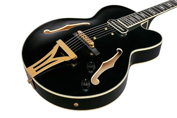 IBANEZ PM3C BKL PAT METHENY GUITARRA ELECTRICA HOLLOW BODY NEGRA - Image 4