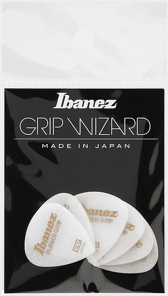 IBANEZ PPA16HRGWH GRIP WIZARD RUBBER GRIP PACK 6 PUAS HEAVY BLANCAS