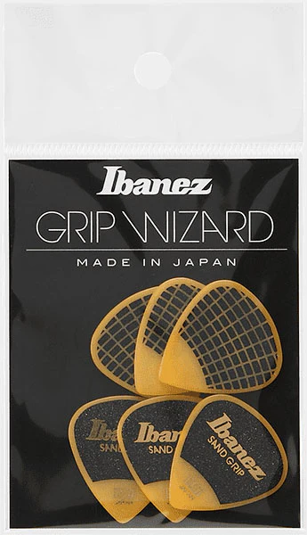 IBANEZ PPA16HSGYE GRIP WIZARD SAND GRIP PACK 6 PUAS HEAVY AMARILLAS