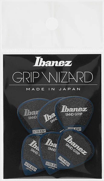 IBANEZ PPA16XSGDB GRIP WIZARD SAND GRIP PACK 6 PUAS EXTRAHEAVY DEEP BLUE
