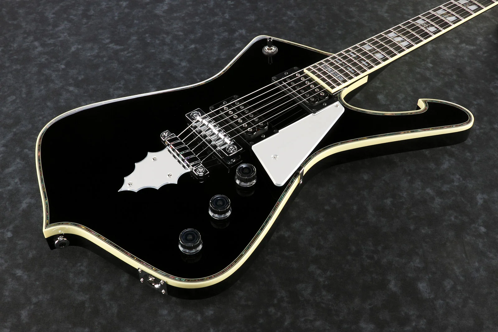 IBANEZ PS10 BK PAUL STANLEY GUITARRA ELECTRICA NEGRA - Image 4