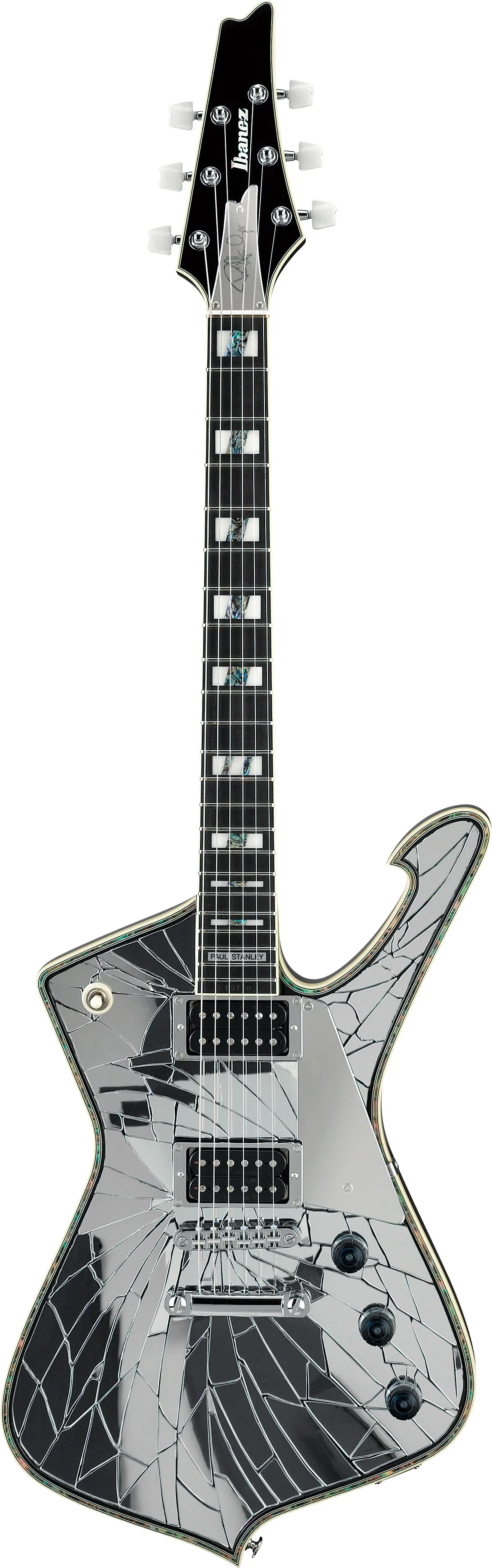 IBANEZ PS1CM PAUL STANLEY SIGNATURE THE CRACKED MIRROR GUITARRA ELECTRICA